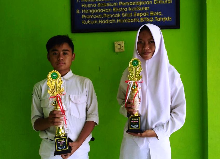 Siswa SMP Ma'arif Imogiri juara lomba MHQ dan kaligrafi